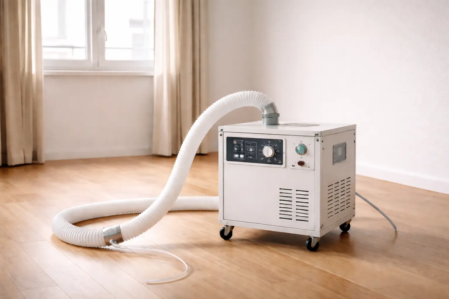 Professioneller Ozongenerator zur Geruchsneutralisation nach Todesfall im Einsatz